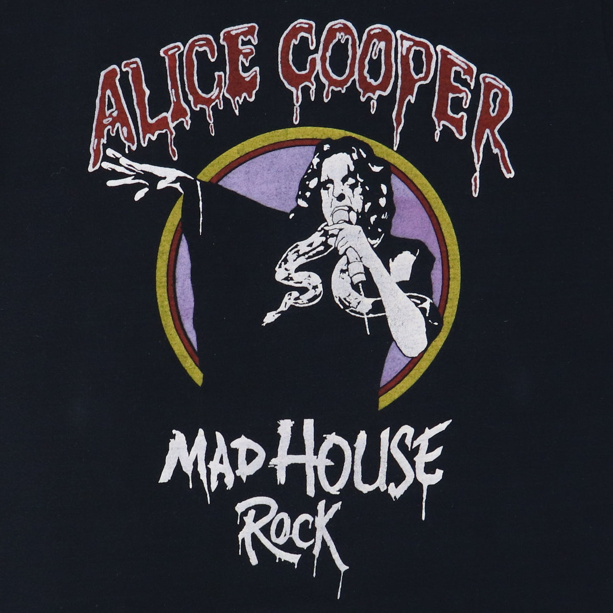 1979 Alice Cooper Mad House Rock Shirt