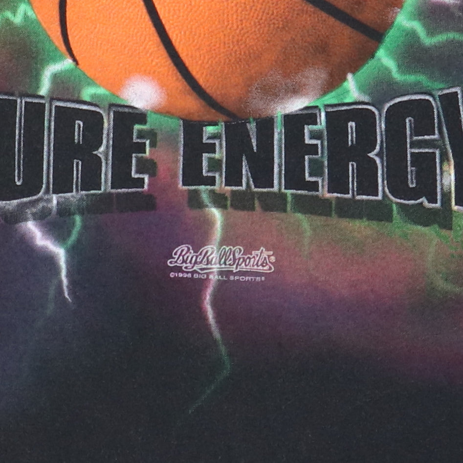 1991 Basketball Pure Energy Big Ball Sports Shirt
