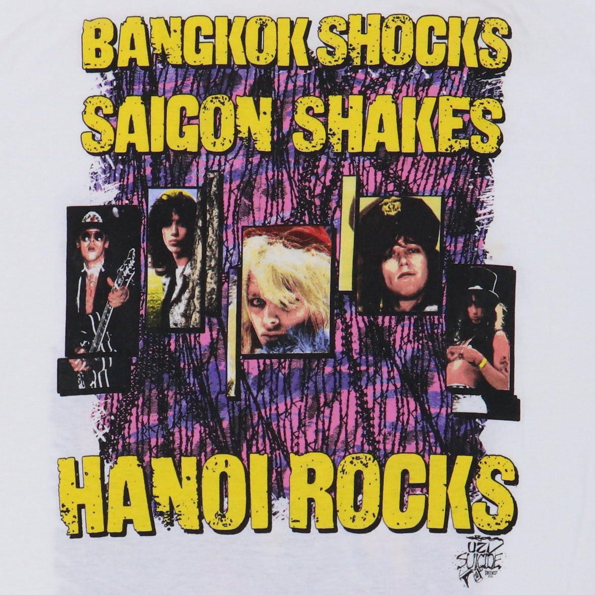 1989 Hanoi Rocks Uzi Suicide Shirt