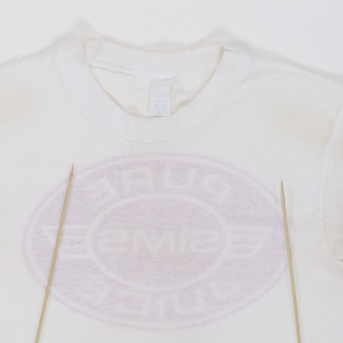 1970s Sims Pure Juice Skateboard Wheels Shirt