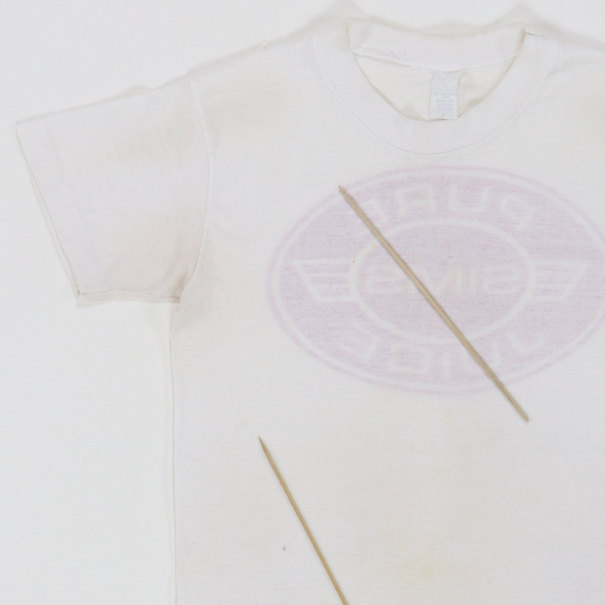 1970s Sims Pure Juice Skateboard Wheels Shirt