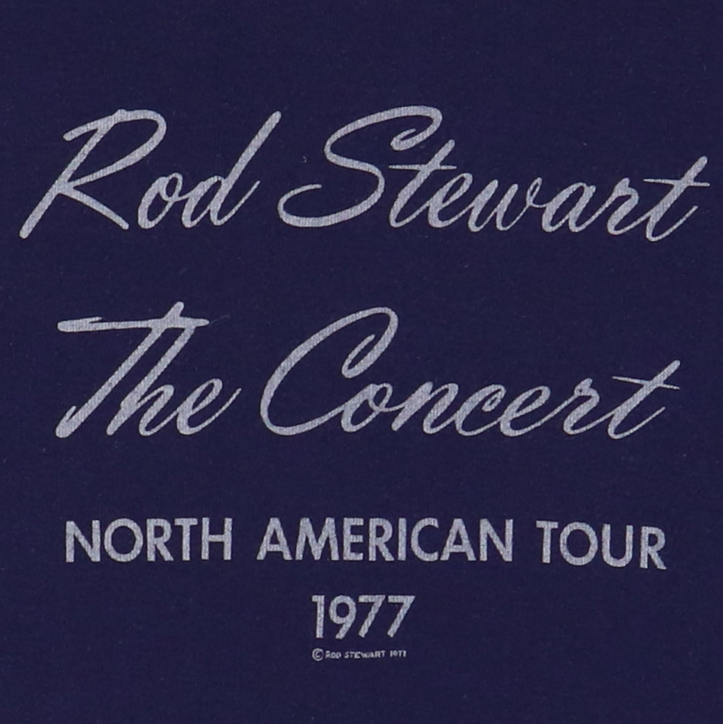 1977 Rod Stewart North American Tour Shirt