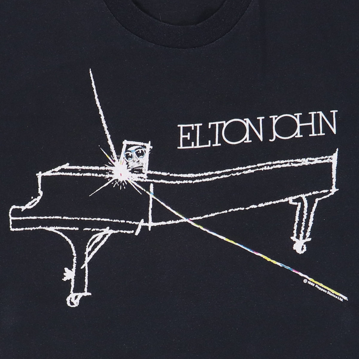 1986 Elton John World Tour Shirt