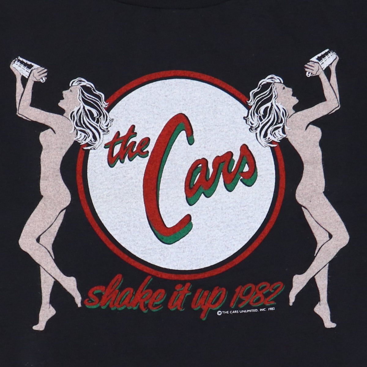1982 The Cars Shake It Up Tour Shirt