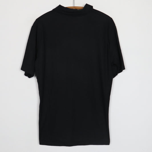 1983 Neil Young Shocking Pinks Everybody's Rockin Crew Polo Shirt