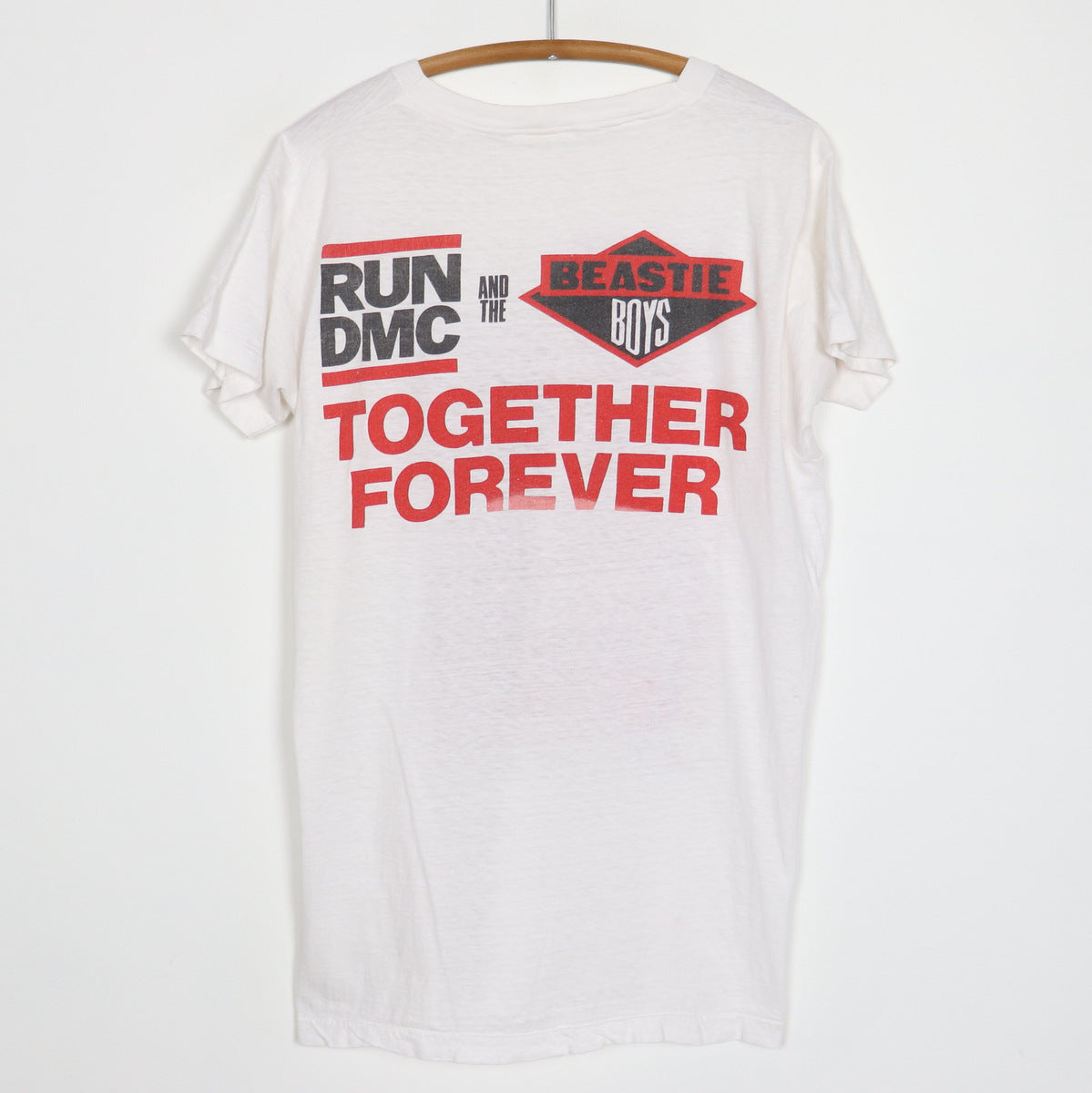 1987 Run DMC Beastie Boys Together Forever Shirt