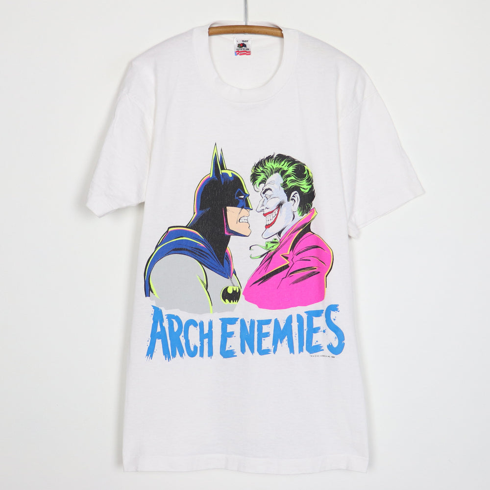 1989 Batman Joker Arch Enemies DC Comics Shirt
