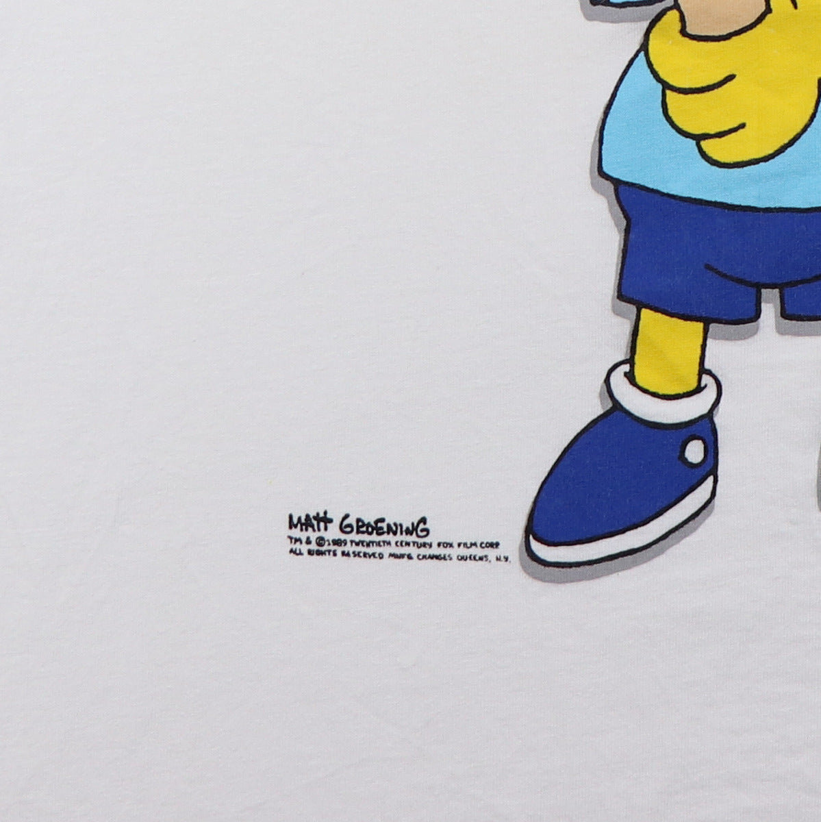 1989 The Simpsons Bart Simpson Underachiever Shirt