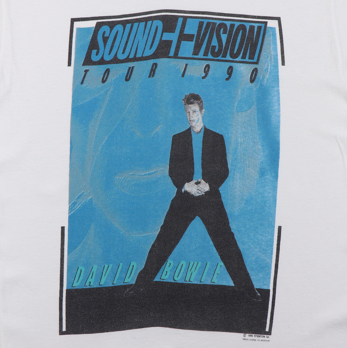 1990 David Bowie Sound + Vision Tour Shirt