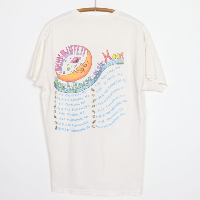 1999 Jimmy Buffett Beach House On The Moon Tour Shirt