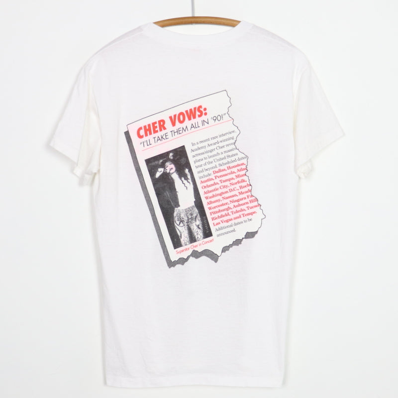1990 Cher National Enquirer Shirt