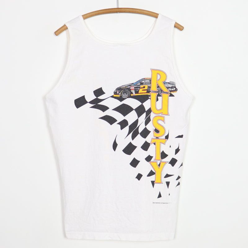 1990s Rusty Wallace Tank Top Shirt