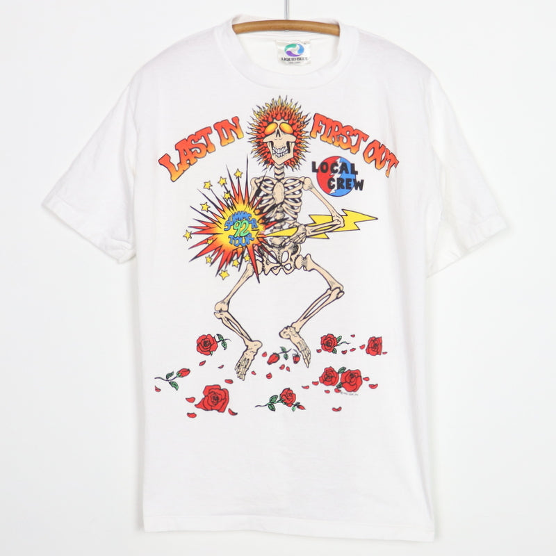 1992 Grateful Dead Summer Tour Local Crew Shirt