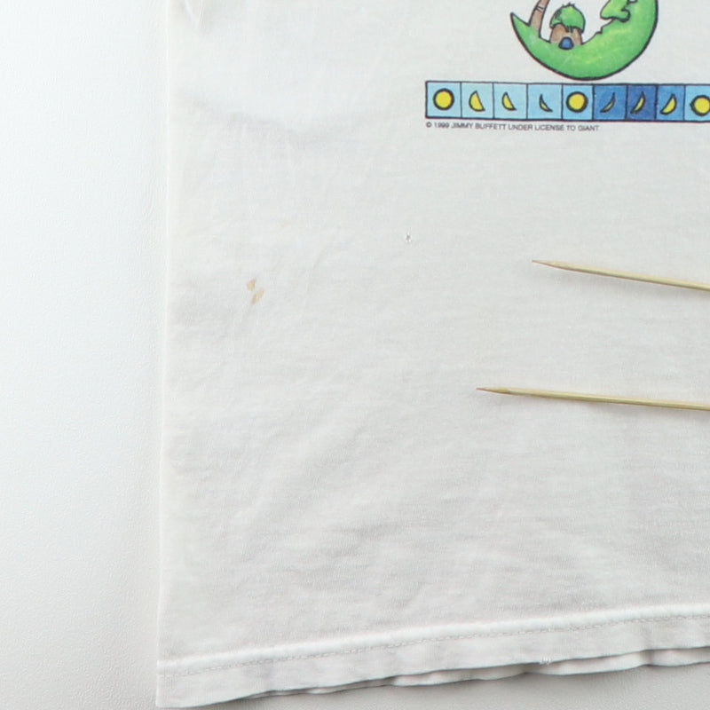 1999 Jimmy Buffett Beach House On The Moon Tour Shirt