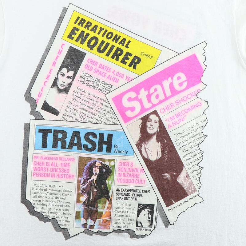1990 Cher National Enquirer Shirt