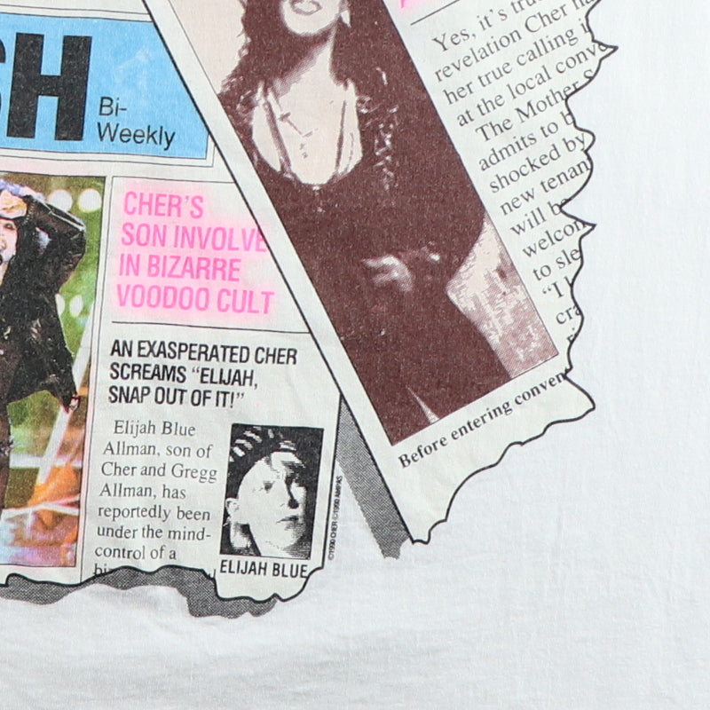 1990 Cher National Enquirer Shirt