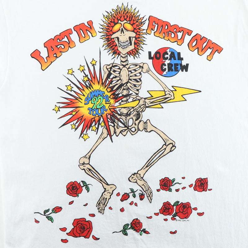 1992 Grateful Dead Summer Tour Local Crew Shirt