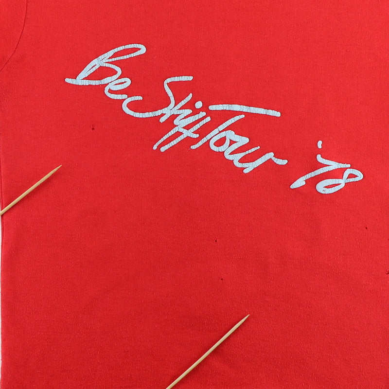 1978 Stiff Records Be Stiff Tour Shirt