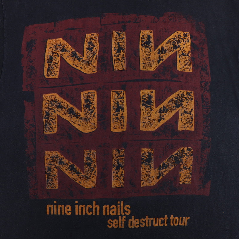 1990s Nine Inch Nails Self Destruct Tour Shirt
