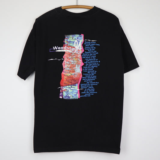 1994 Woodstock 2 More Days Of Peach And Music Shirt