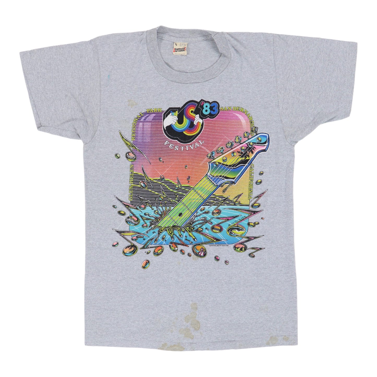 1983 Us Festival Concert Shirt