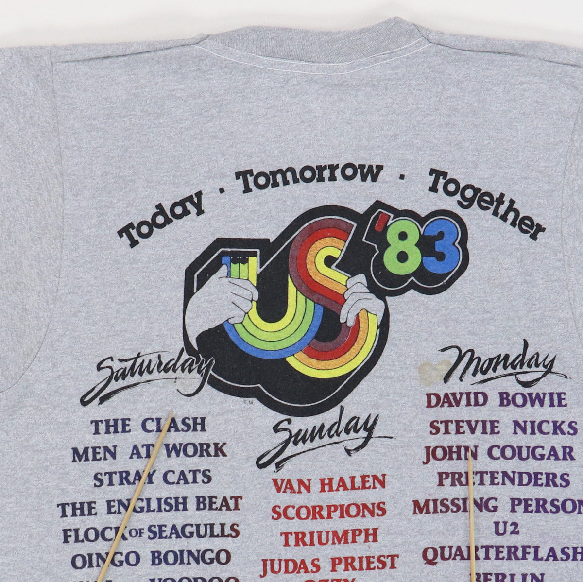 1983 Us Festival Concert Shirt