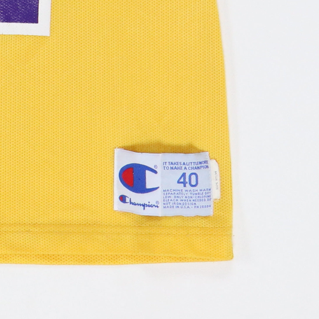 1990s Magic Johnson Los Angeles Lakers NBA Basketball Jersey