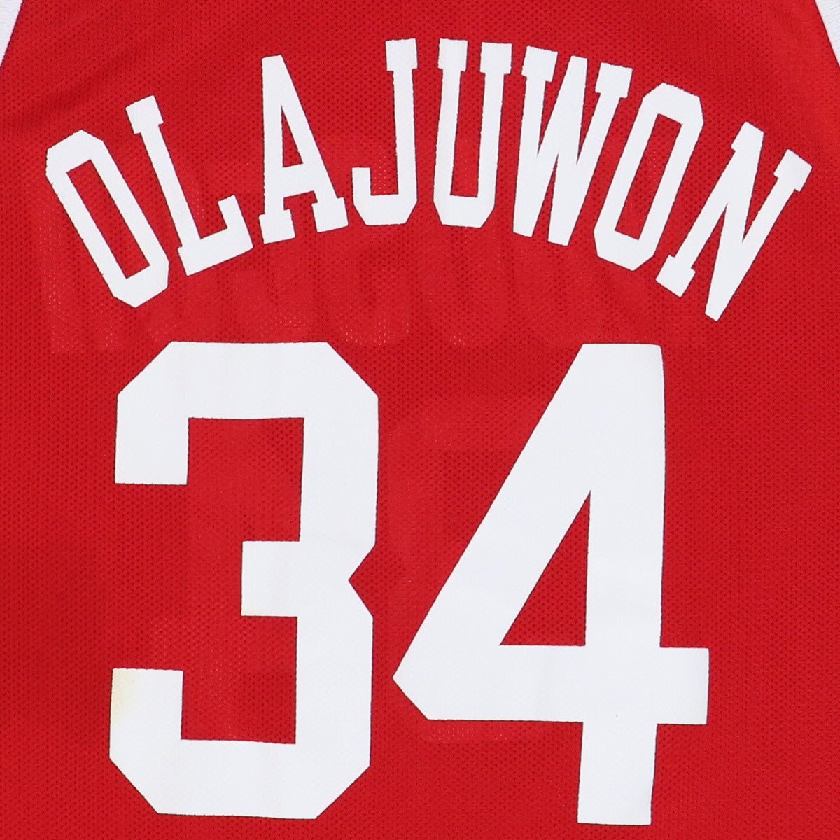 1990s Hakeem Olajuwon Houston Rockets NBA Basketball Jersey