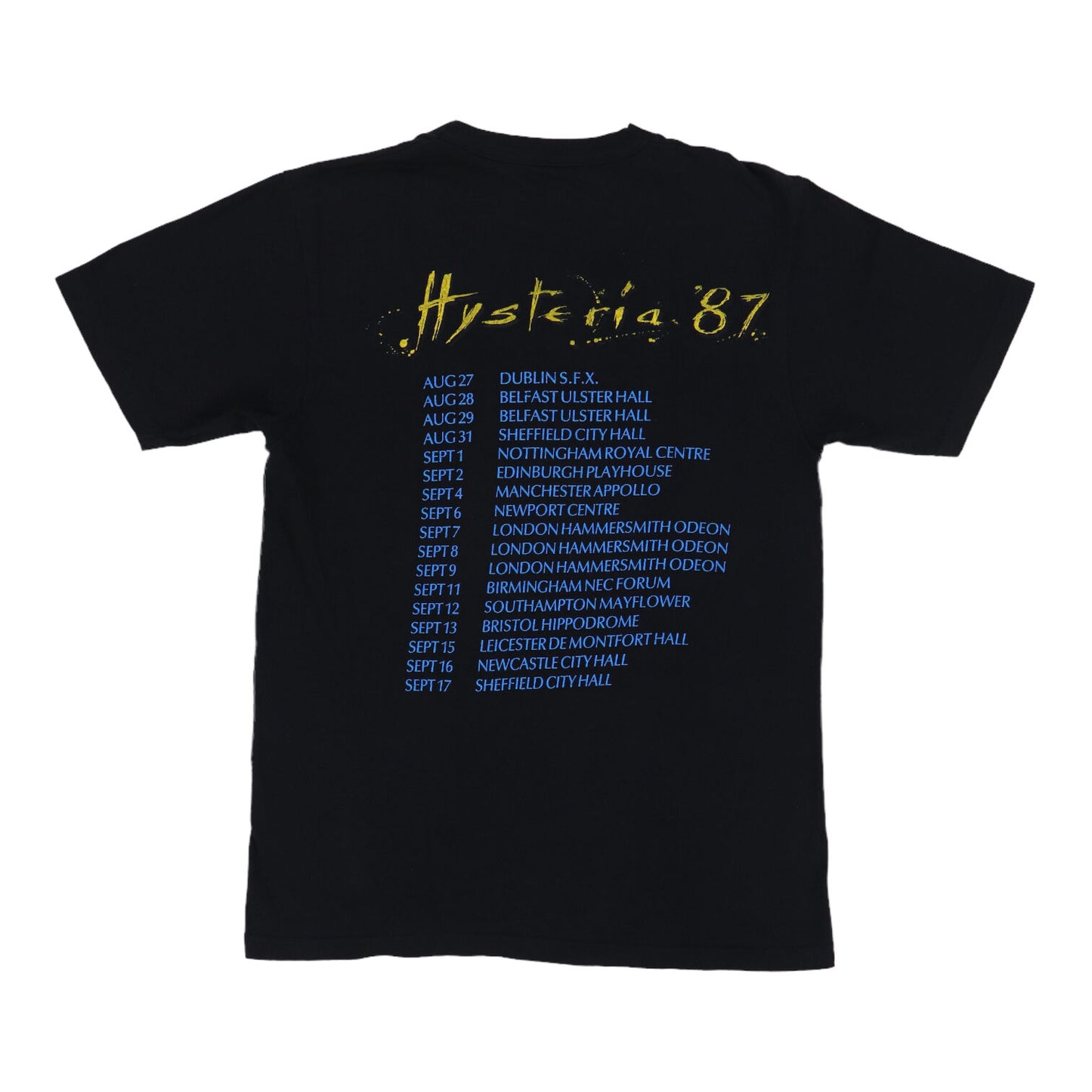 1987 Def Leppard Hysteria Tour Shirt
