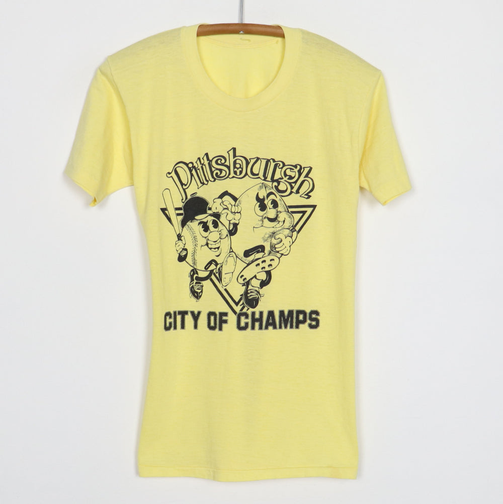 1980s Pittsburgh City Of Champions Shirt