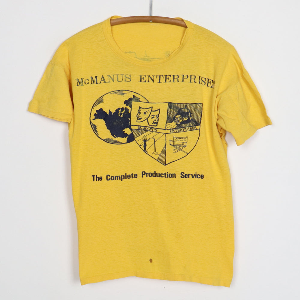 1970s The Who McManus Enterprises Crew Tour Shirt