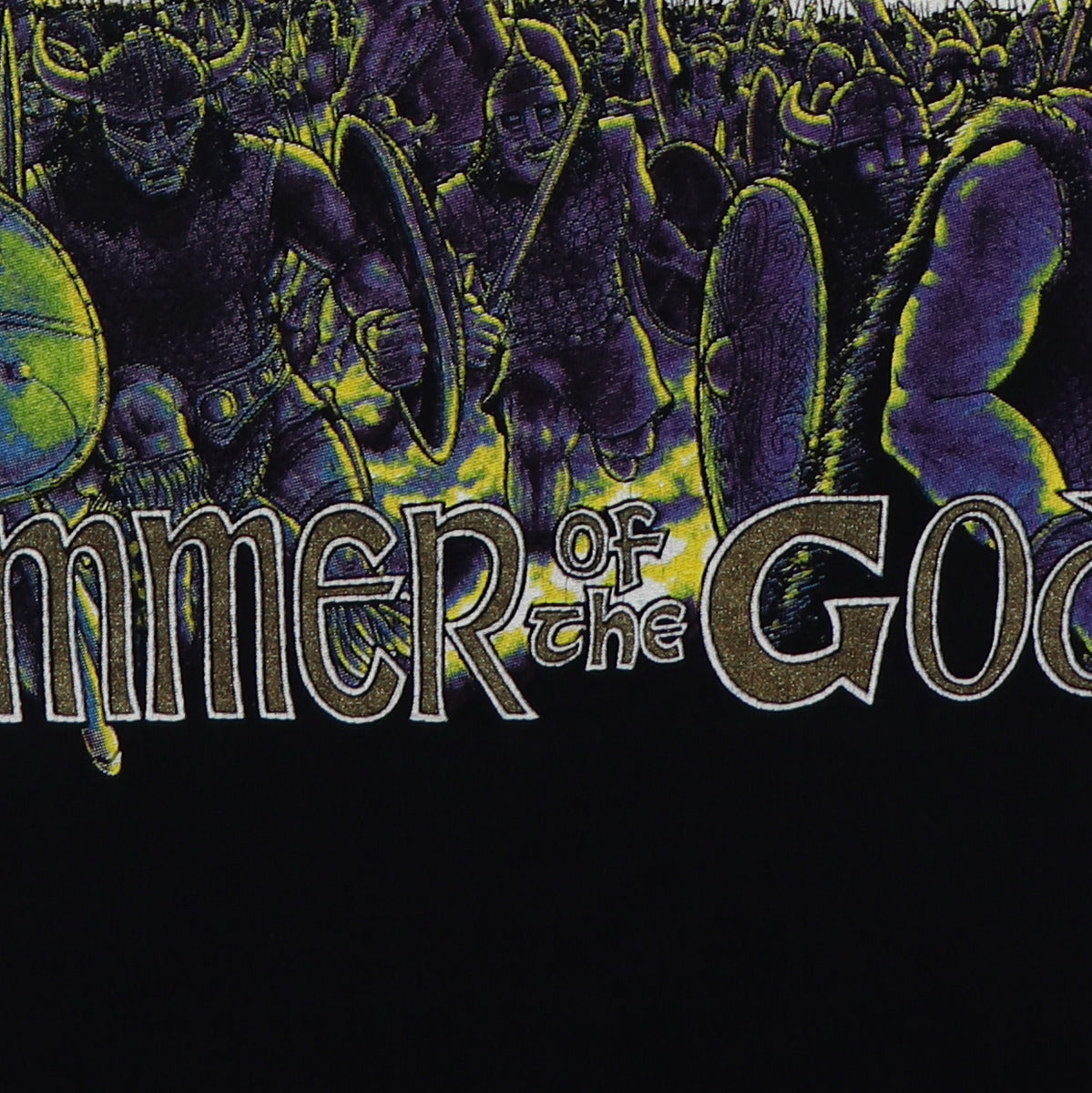 1990s Led Zeppelin Hammer Of The Gods Long Sleeve Shirt