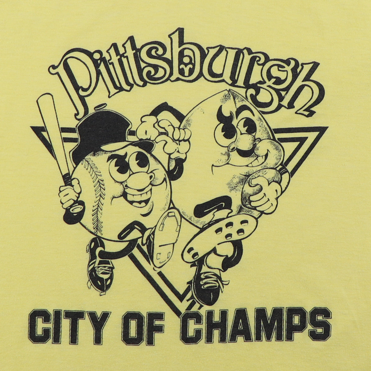 1980s Pittsburgh City Of Champions Shirt