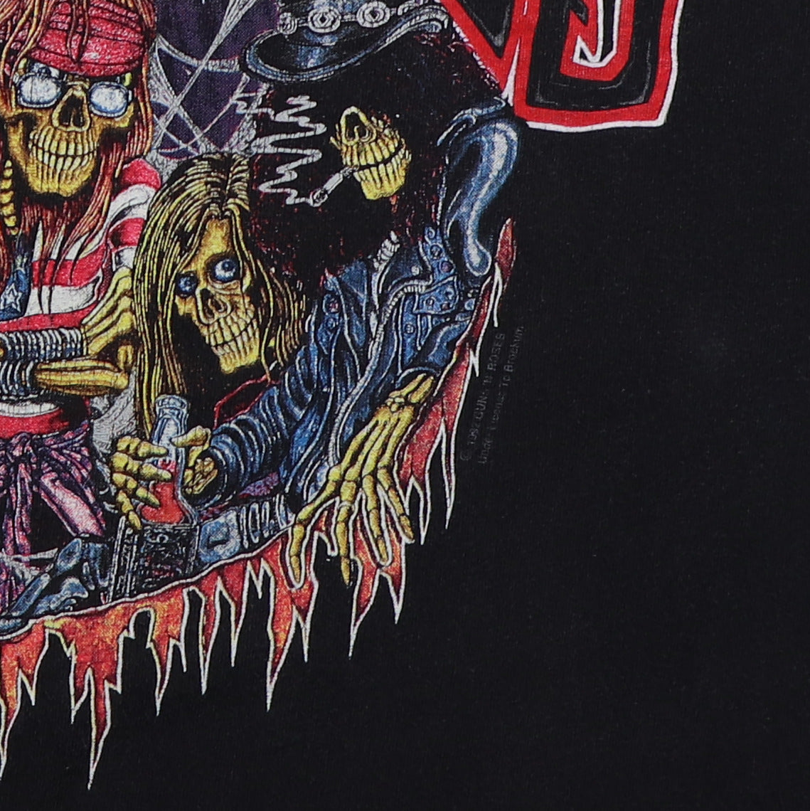 1991 Guns N Roses Use Your Illusion Tour Shirt