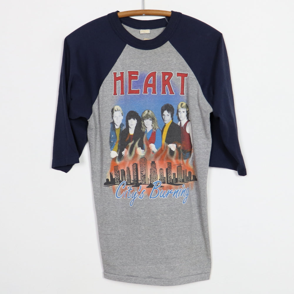 1982 Heart City's Burning Private Audition Tour Jersey Shirt