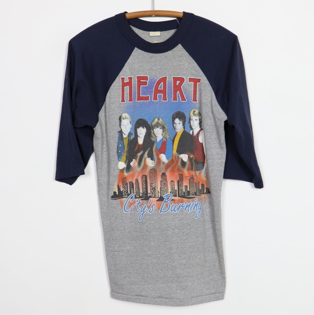 1982 Heart City's Burning Private Audition Tour Jersey Shirt