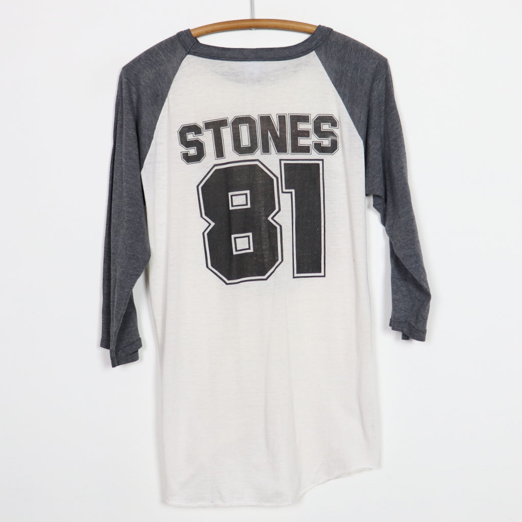 1981 Rolling Stones Jersey Shirt