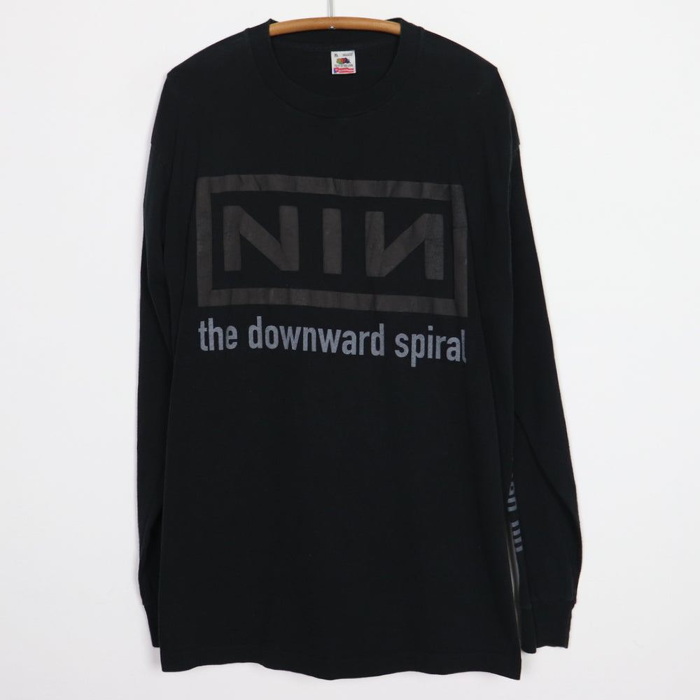 1994 Nine Inch Nails Downward Spiral Self Destruct Long Sleeve Shirt