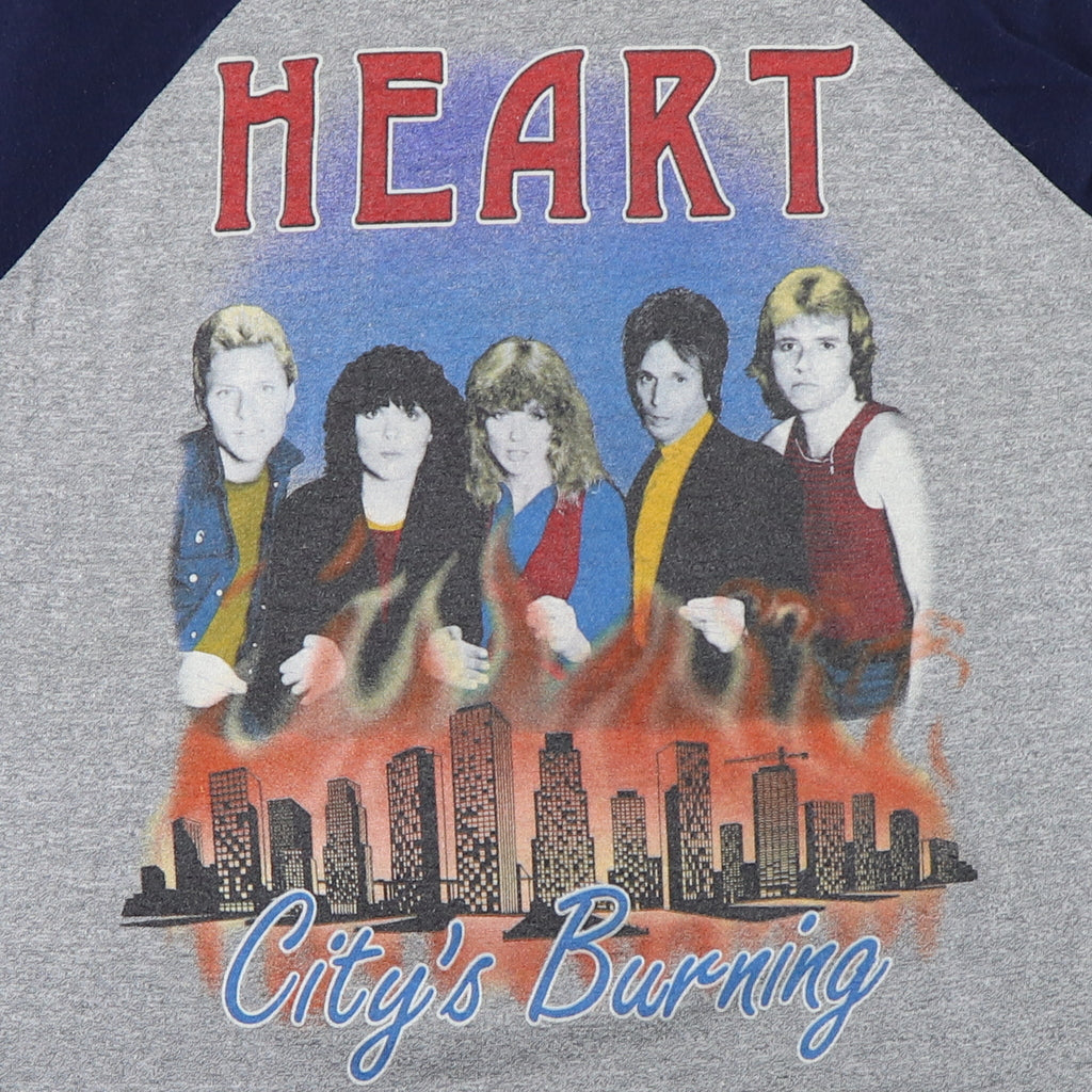 1982 Heart City's Burning Private Audition Tour Jersey Shirt