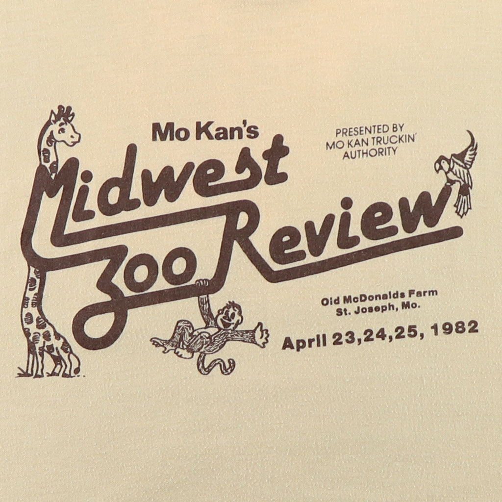 1982 Midwest Zoo Review Kansas City Shirt
