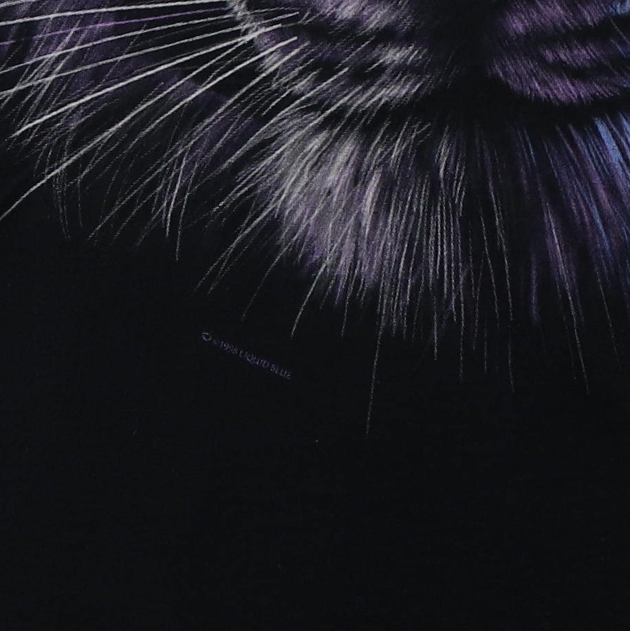 1998 Siberian Snow Tiger Liquid Blue Shirt