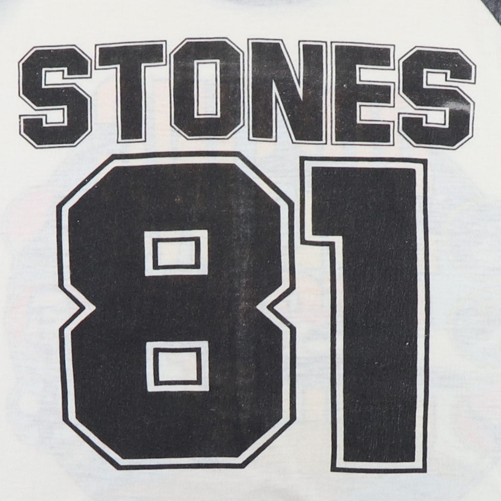 1981 Rolling Stones Jersey Shirt