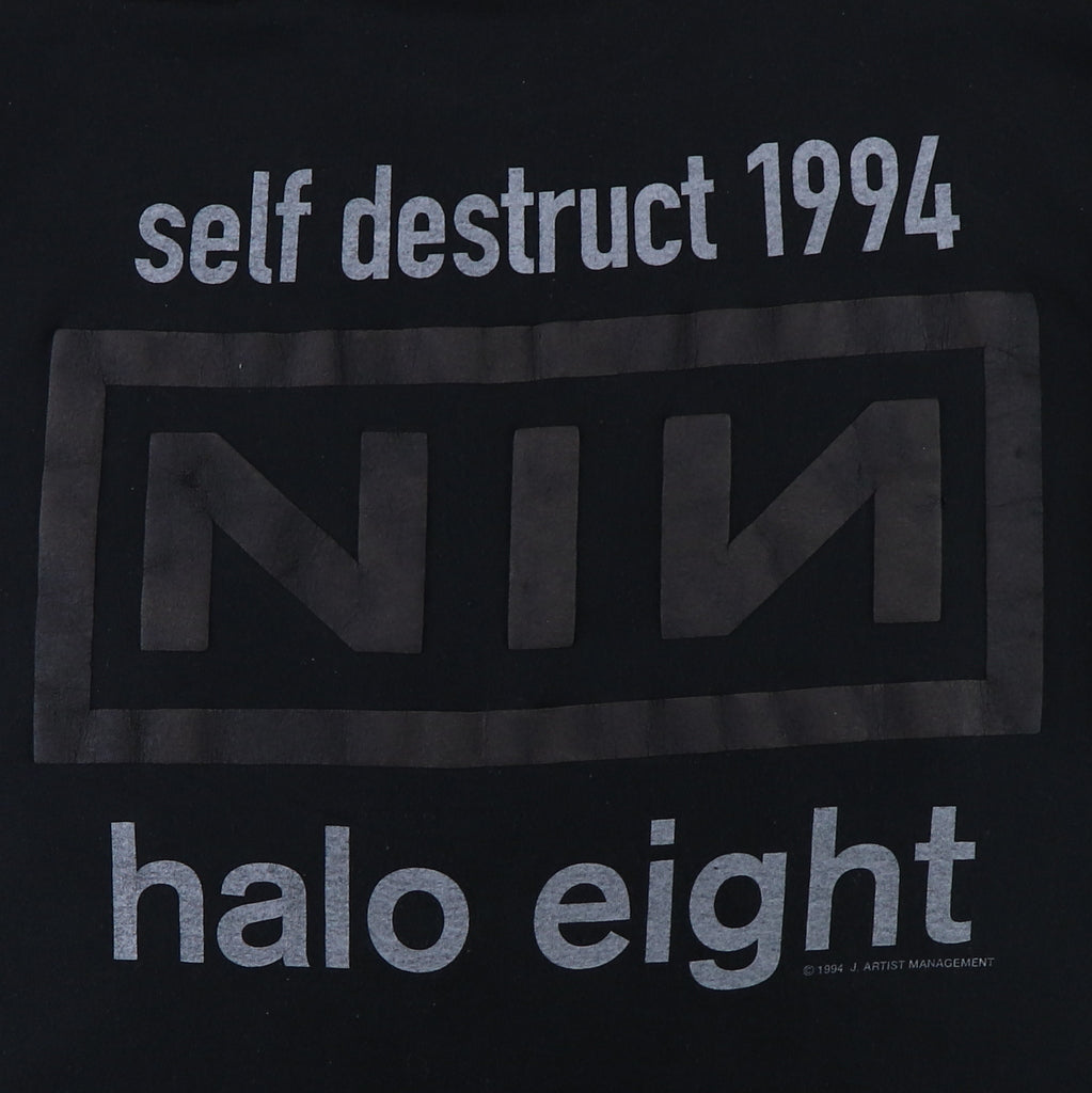 1994 Nine Inch Nails Downward Spiral Self Destruct Long Sleeve Shirt