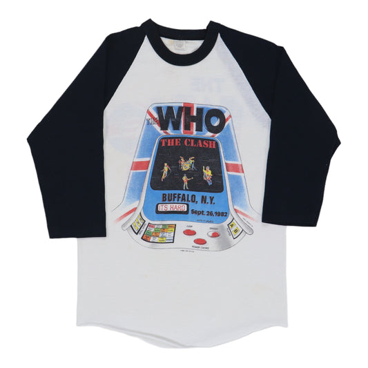 1982 The Who & The Clash Concert Jersey Shirt