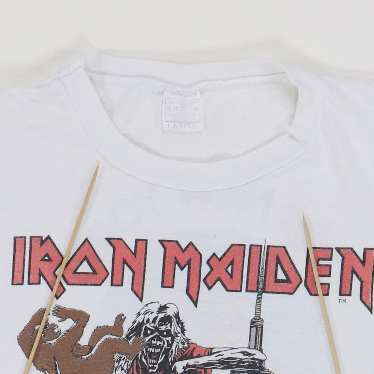 1982 Iron Maiden I Love New York Concert Shirt