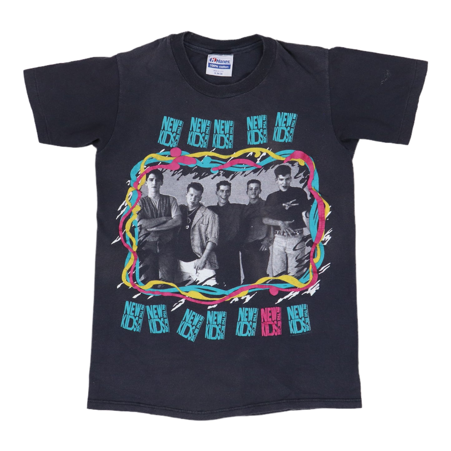 1989 New Kids On The Block Tour Shirt