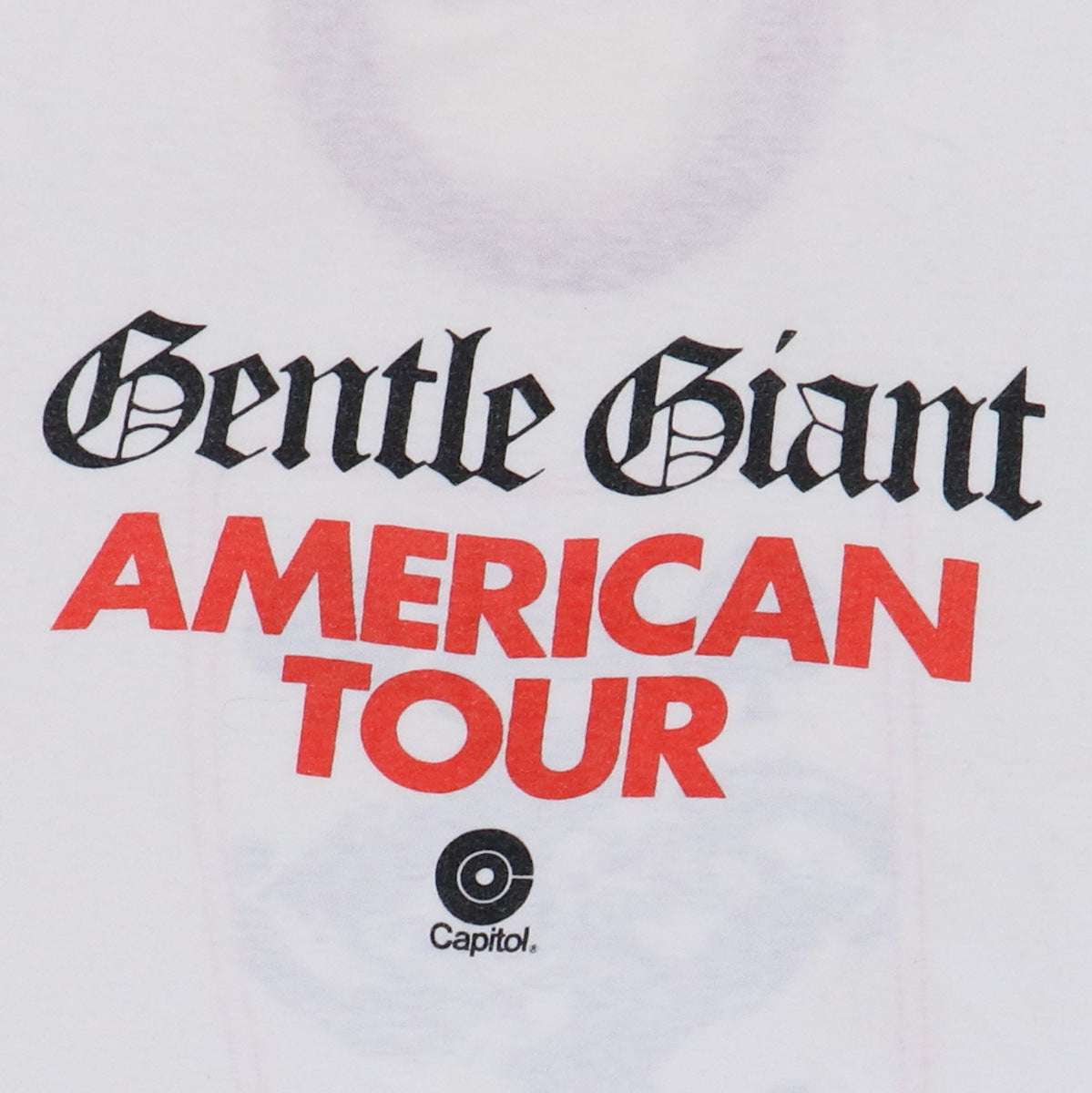 1974 Gentle Giant American Tour Shirt