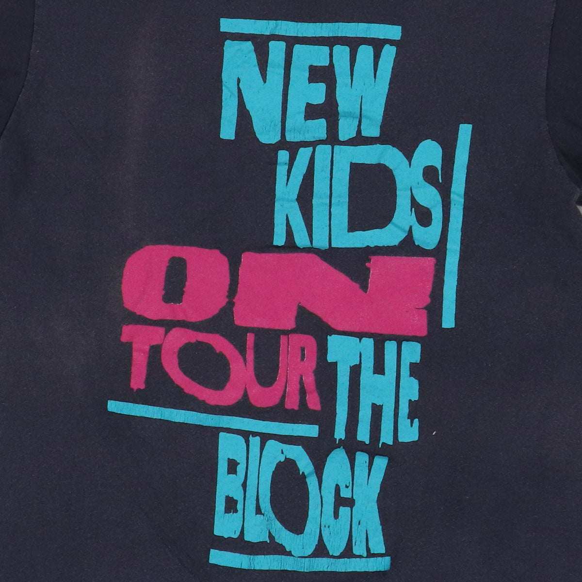 1989 New Kids On The Block Tour Shirt