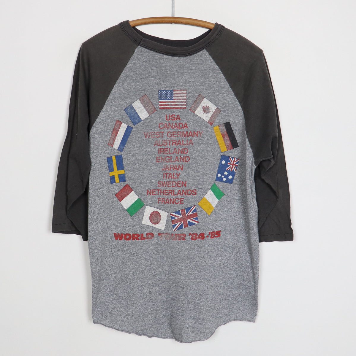 1984 Bruce Springsteen Tour Jersey Shirt