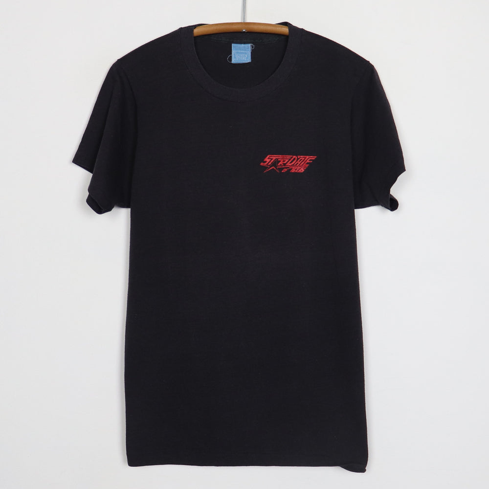 1982 Van Halen Vs Texas Crew Tour Shirt